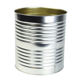 3 kg Round Tin Cans Uncoated
